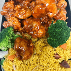 Best D13. General Tso's Chicken Combination Platter in Philadelphia, PA