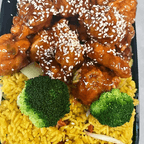 Best D13. Sesame Chicken Combination Platter in Philadelphia, PA