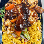 Best D19. Szechuan Chicken Combination Platter in Philadelphia, PA