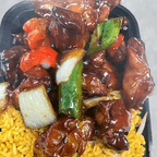 Best D31. Bourbon Chicken Combination Platter in Philadelphia, PA